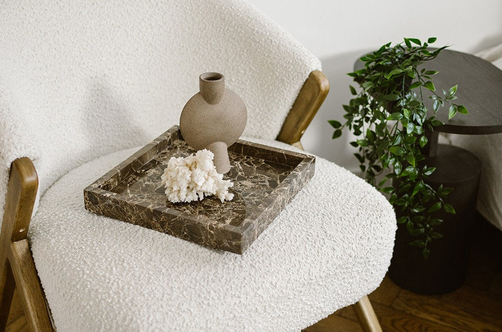 Marble Tray Tray | square