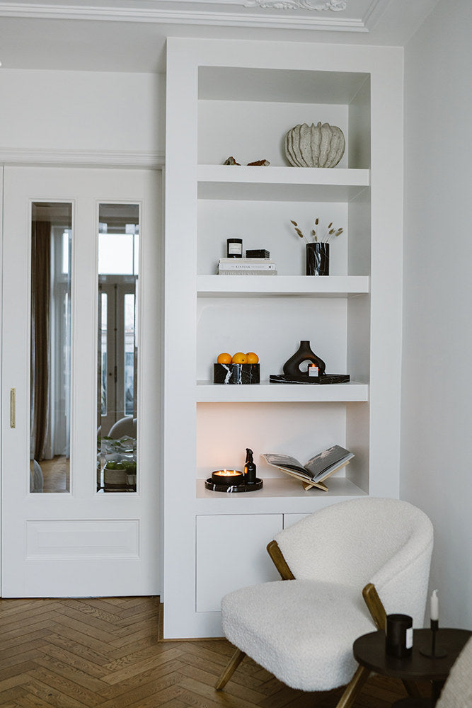 Marble tray | square