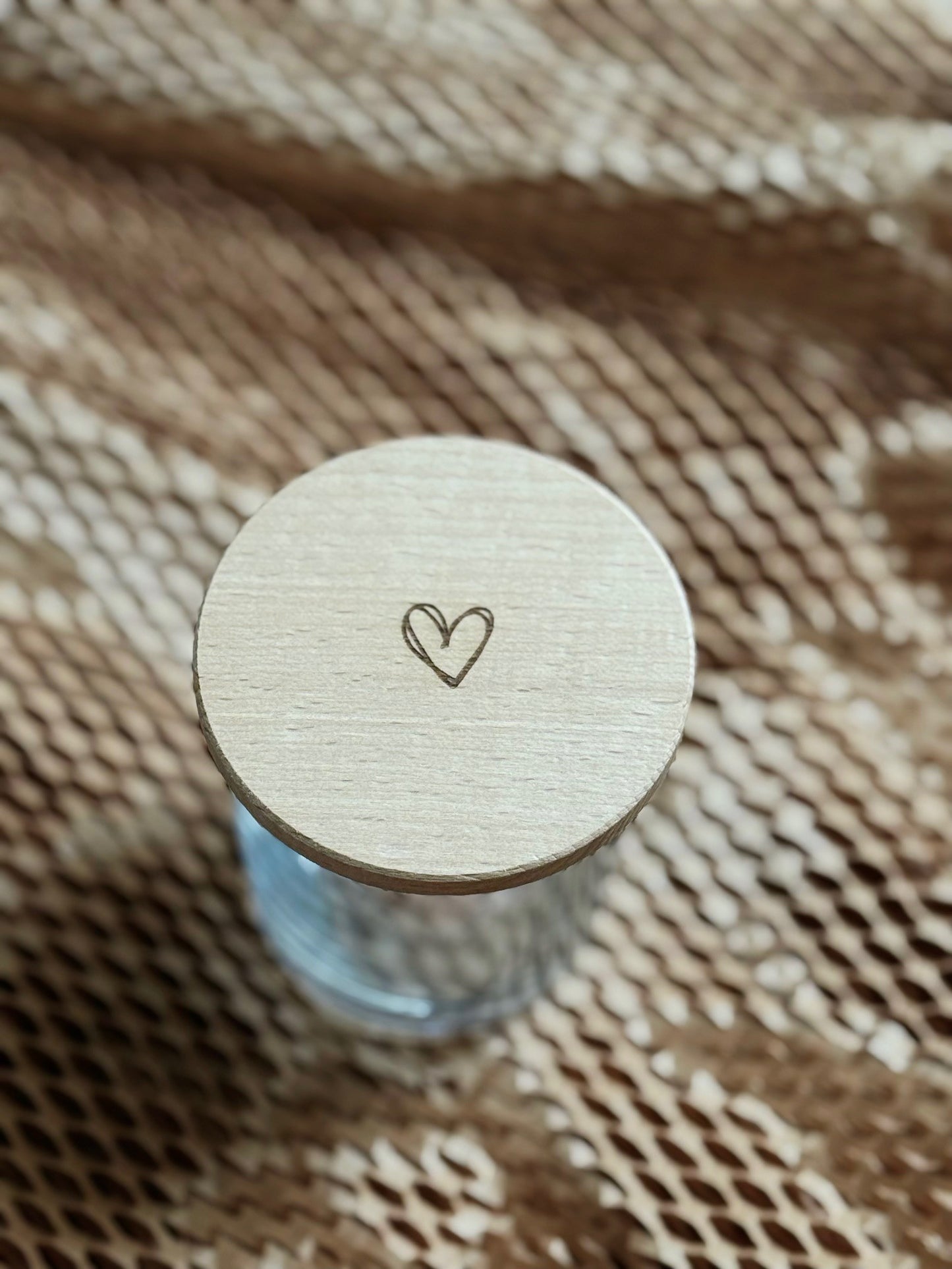 VORRATSGLAS MINI "HERZ"
