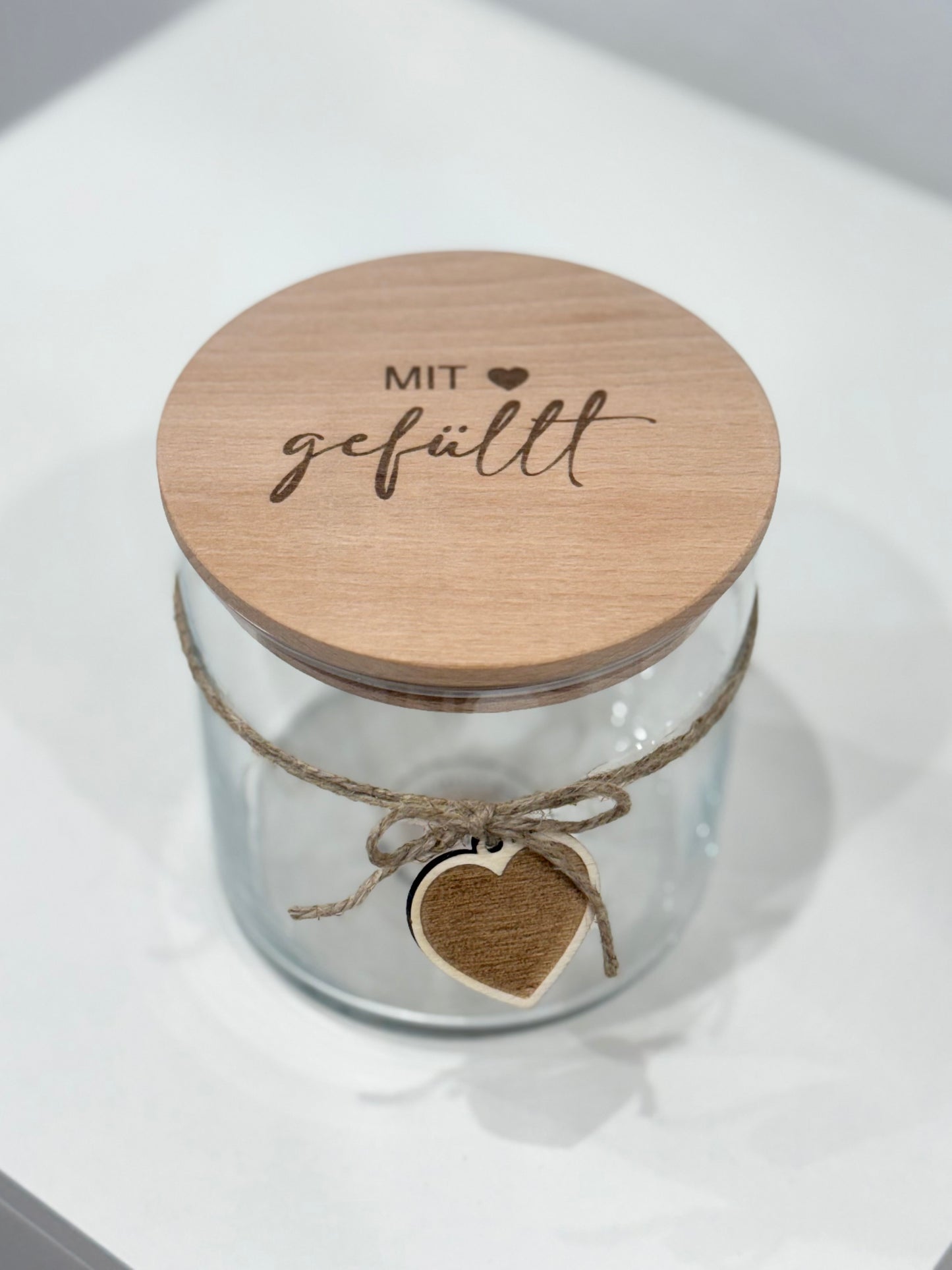 VORRATSGLAS „Mit liebe gefüllt“