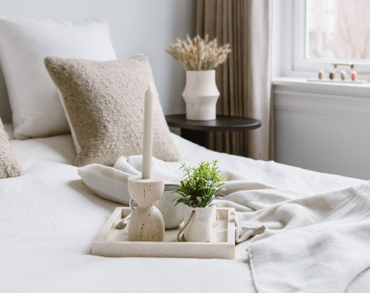 Marble tray | square