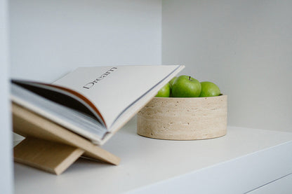 Travertine bowl | around
