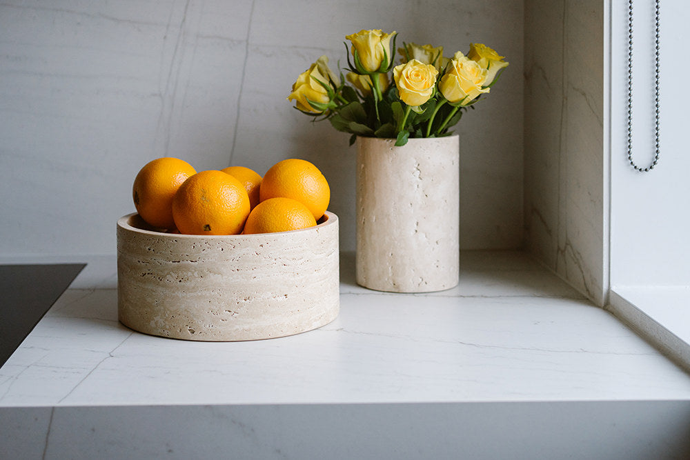 Travertine bowl | around
