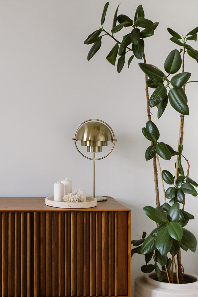 TRAVERTIN TABLETT | RUND