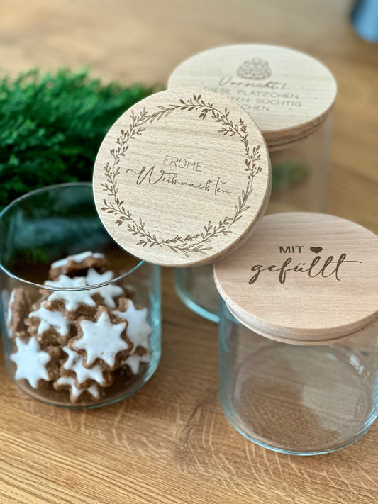 VORRATSGLAS „Mit liebe gefüllt“