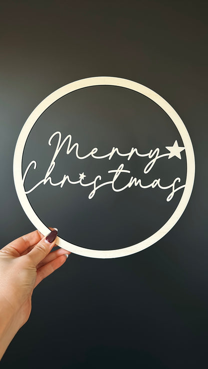 HOLZKRANZ „Merry Christmas“