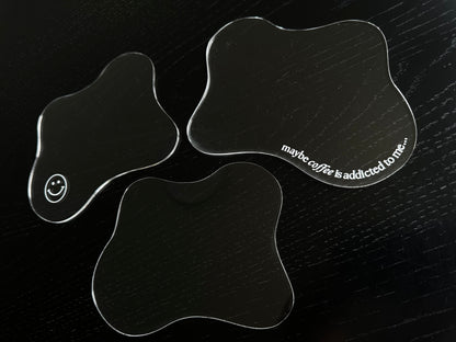 Acrylic coasters