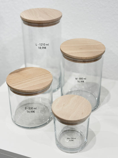 VORRATSGLAS „Mit liebe gefüllt“