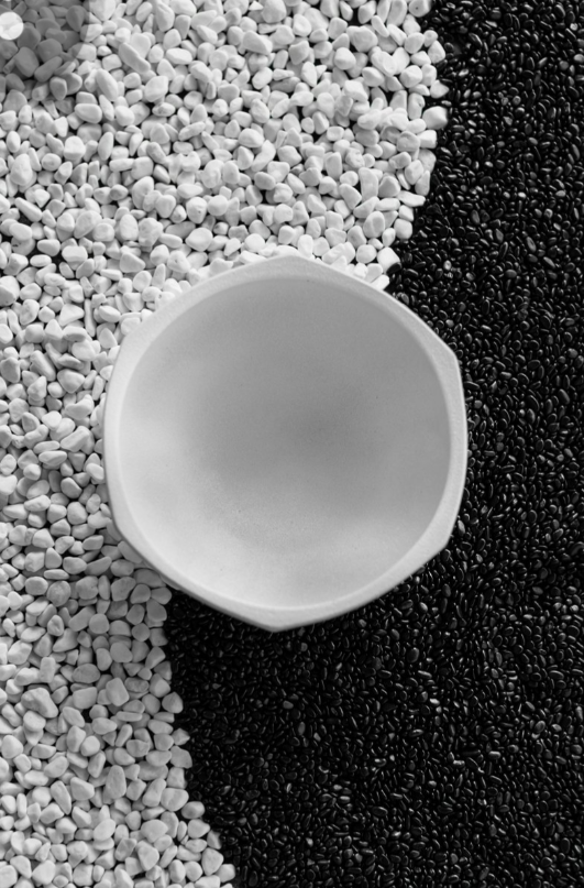 Decorative bowl KUNYU | white