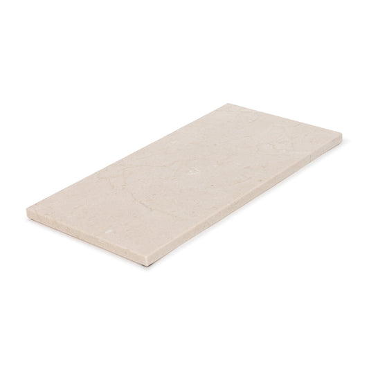 Marble tray rectangular | beige